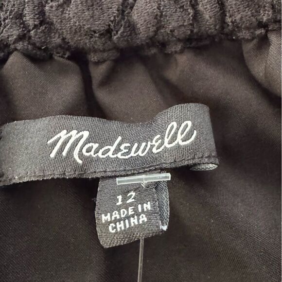 Madewell Dusklace Off The Shoulder Dress Size 12 - Picture 6 of 7